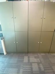Stackable Grey Cabinets image 2