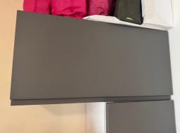 Two grey Metod wall cabinets image 1