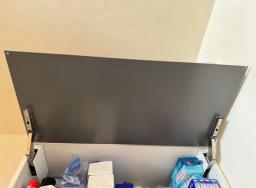 Two grey Metod wall cabinets image 8