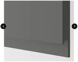 Two grey Metod wall cabinets image 10