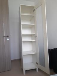 White Ikea Aneboda Storage Cabinet image 2