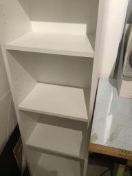 White Ikea Billy Bookshelf 40x28x202 cm image 2