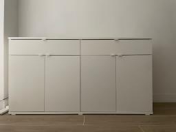 White Sideboard Ikea Vihals image 1