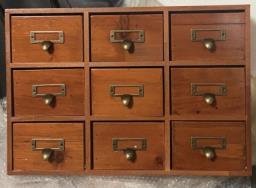 Wood Cabinet image 1