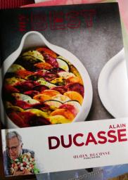 Alain Ducasse cookbook w autograph image 1
