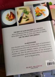 Alain Ducasse cookbook w autograph image 2