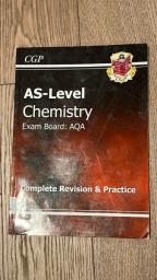 Cgp As Level Chemistry Aqa image 1
