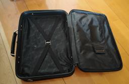 Ferre Black briefcase cum Garment Bag image 4