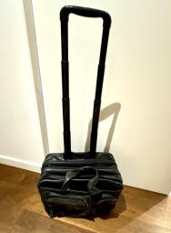 Tumi Wheeled Leather Travel Bag image 4