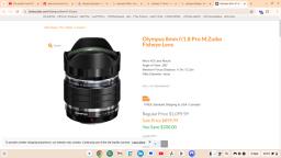 Olympic Lenses For Sale image 1