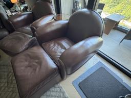 2 Beautiful Leather Arm Chairs image 3