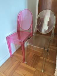 2 Kartell chairs image 1
