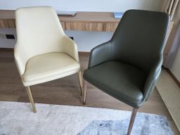 2 leather chairs image 4