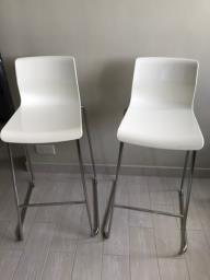 2 x Pre-owned Ikea Bar Chairs image 1