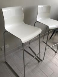 2 x Pre-owned Ikea Bar Chairs image 2