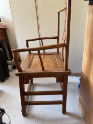 Antique Chinese Wooden Chair image 4