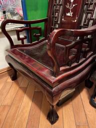 Antique Rosewood Queen-sized Chair image 5