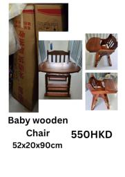 Baby wooden chair image 1
