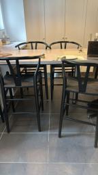 bar stools chairs 100 each 4 in total image 1