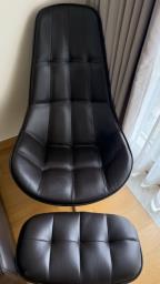 Boconcept Leather Chair  Footrest image 1