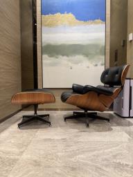 Designers Lounge Armchair  Ottoman image 6