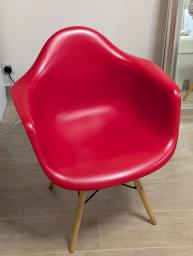 Eames style arm chairs image 2