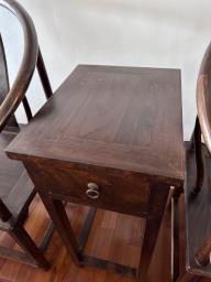 Elm Chinese Chairs  Coffee Table Set image 9