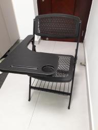 Foldable study chair with cup holder image 5