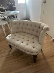 French style love seat image 1