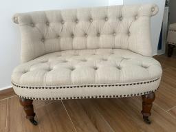 French style love seat image 5