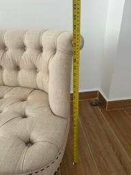 French style love seat image 6
