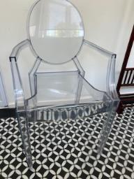 Genuine Philip Stark Ghost Chair image 1
