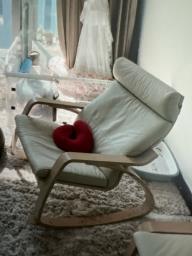Ikea Chair and head cushion pad image 1