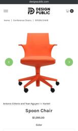 Kartell Spoon Chair  Moving Sale image 4