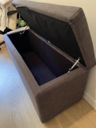 Large Ottoman  Storage Chest image 1