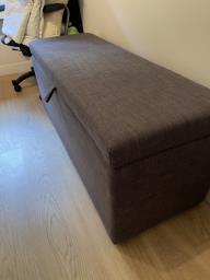 Large Ottoman  Storage Chest image 2