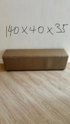Leather bench image 1