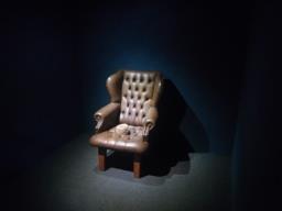 Leather Wingback Armchair image 2