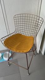 Metal bar stool image 3