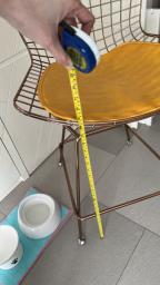 Metal bar stool image 5