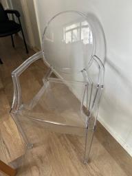 Philippe Starck Ghost Chairs Replica x 3 image 1