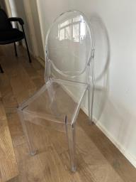 Philippe Starck Ghost Chairs Replica x 3 image 2
