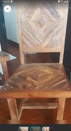 solid wood chair image 1