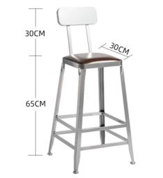 Stylish Bar Table High Chairs x 6 image 3