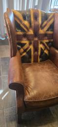 Tequila Kola - Real Leather Armest Chair image 3
