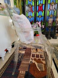 Transparent Designer Dining Chair x 4 image 2