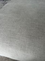 Tree Square Grey Fabric Ottoman image 3