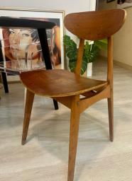 vintage wooden chairs 2 pcs for 1000 image 5