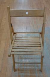 Wooden Folding Chair image 1