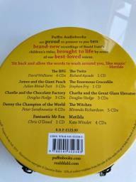 Audio books of Roald Dahl 29 Cds image 3